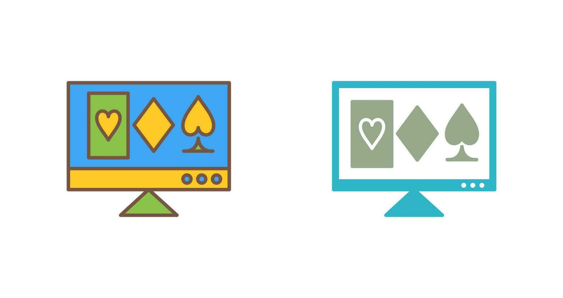 Online Gambling Vector Icon