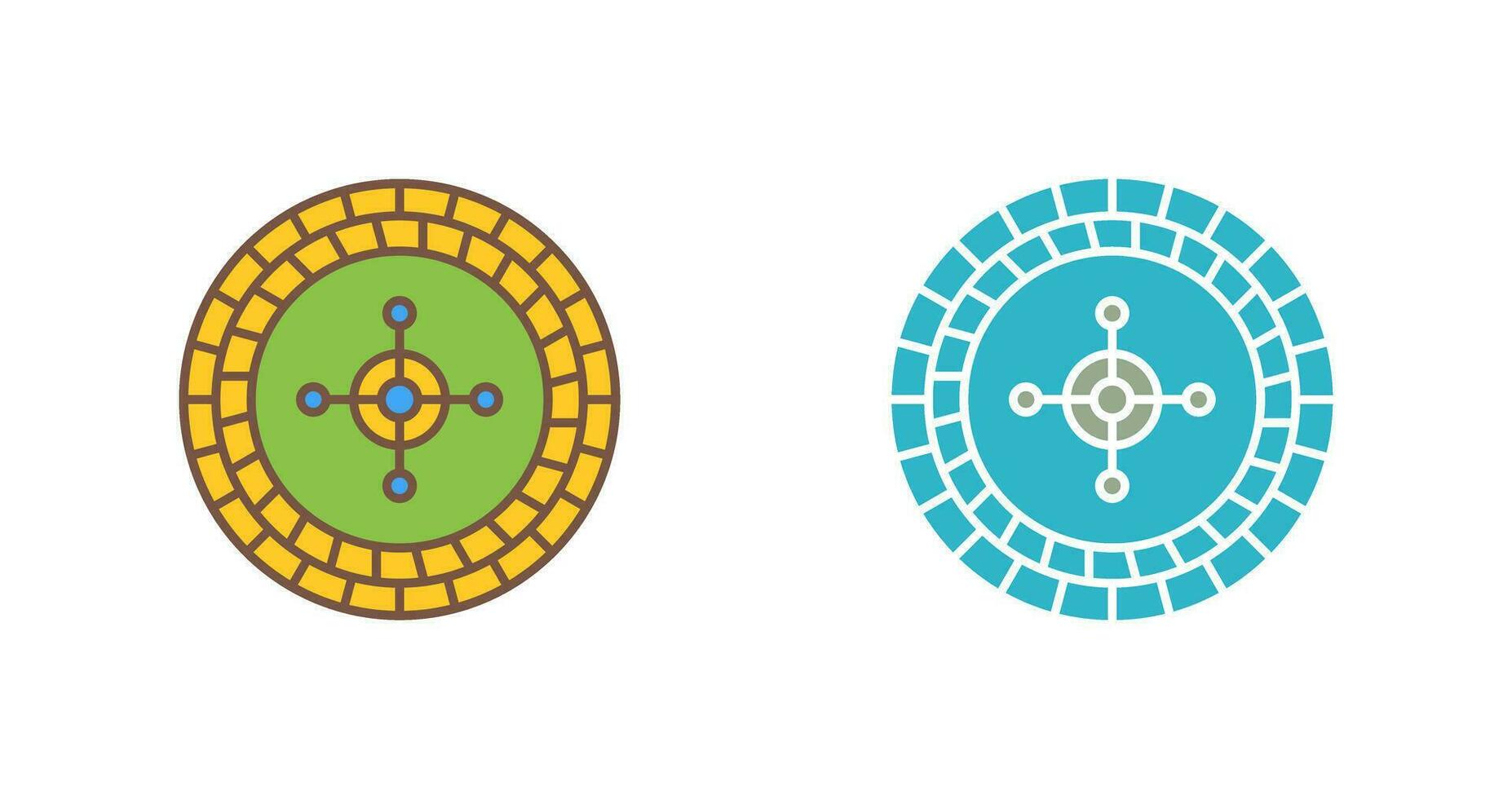 Roulette Vector Icon