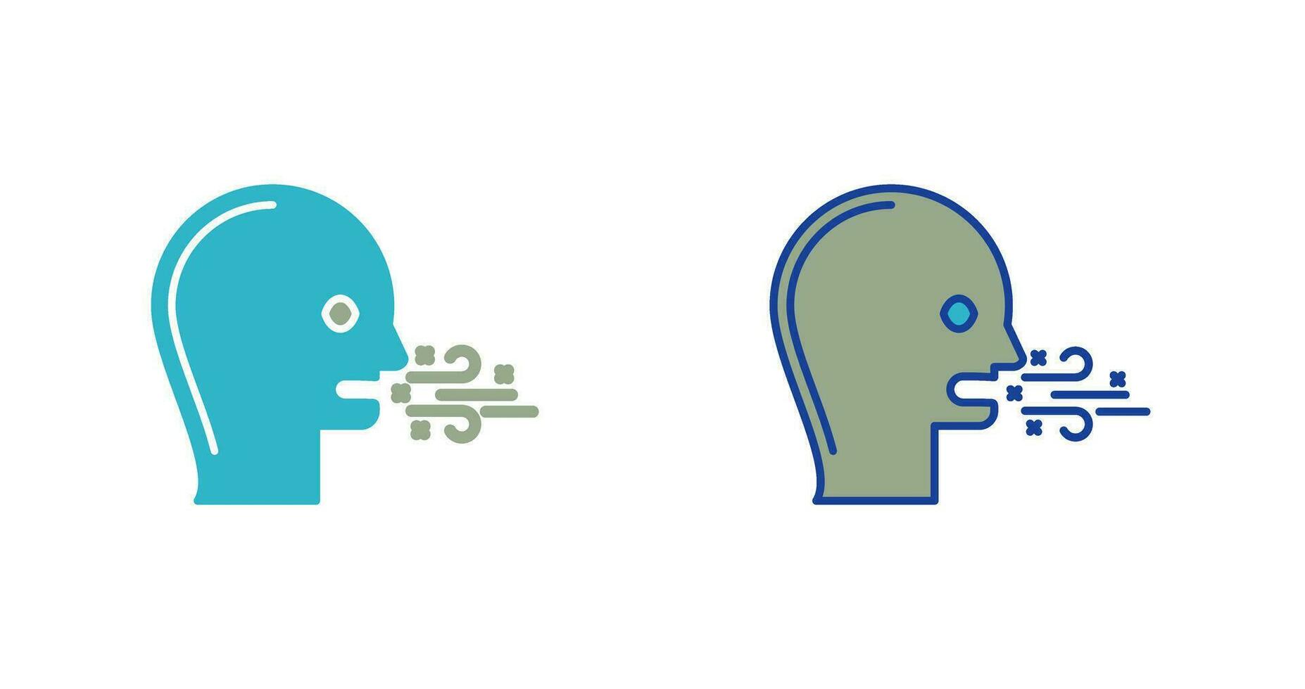 Bad Breath Vector Icon