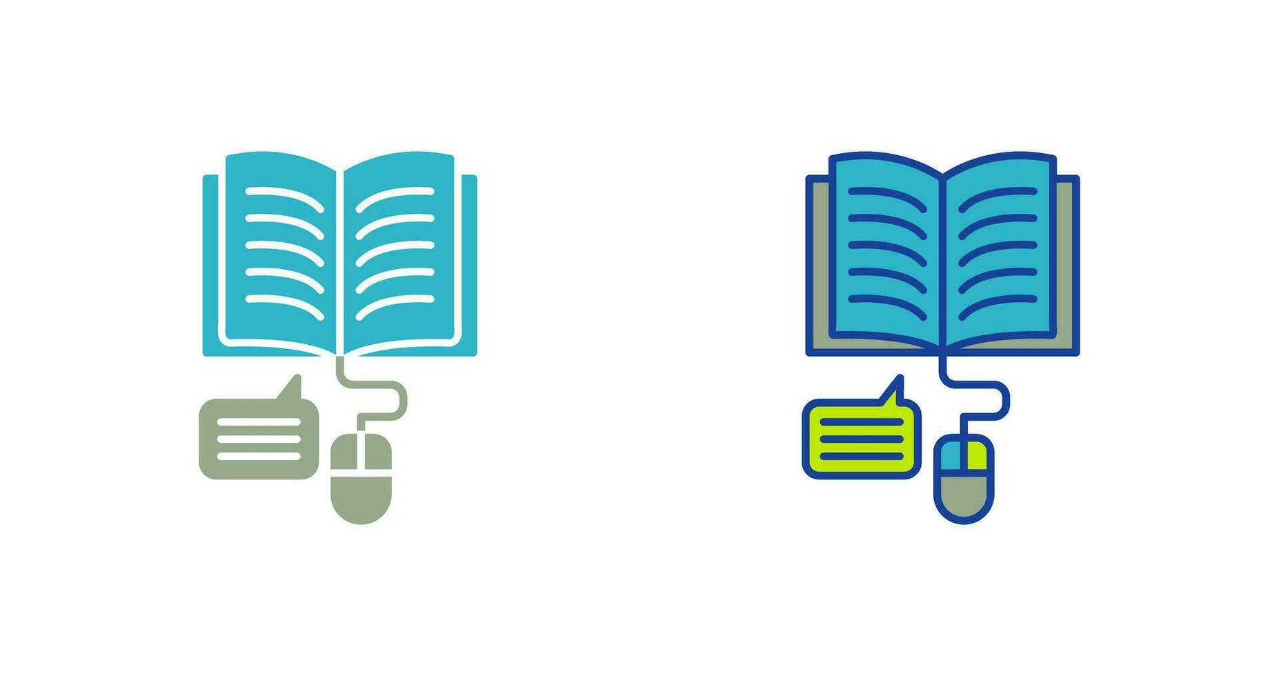 Online Learning Vector Icon