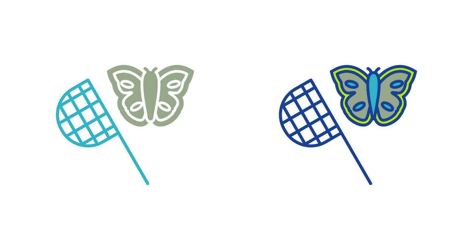 Butterfly Catcher Vector Icon