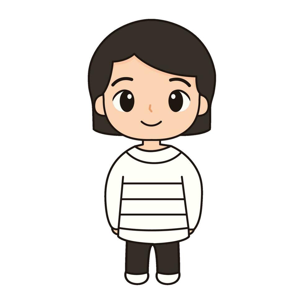 Cute Character Illustration vector