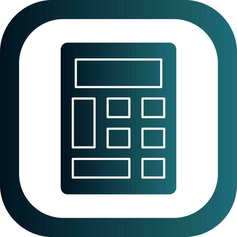 Calculator Vector Icon Design