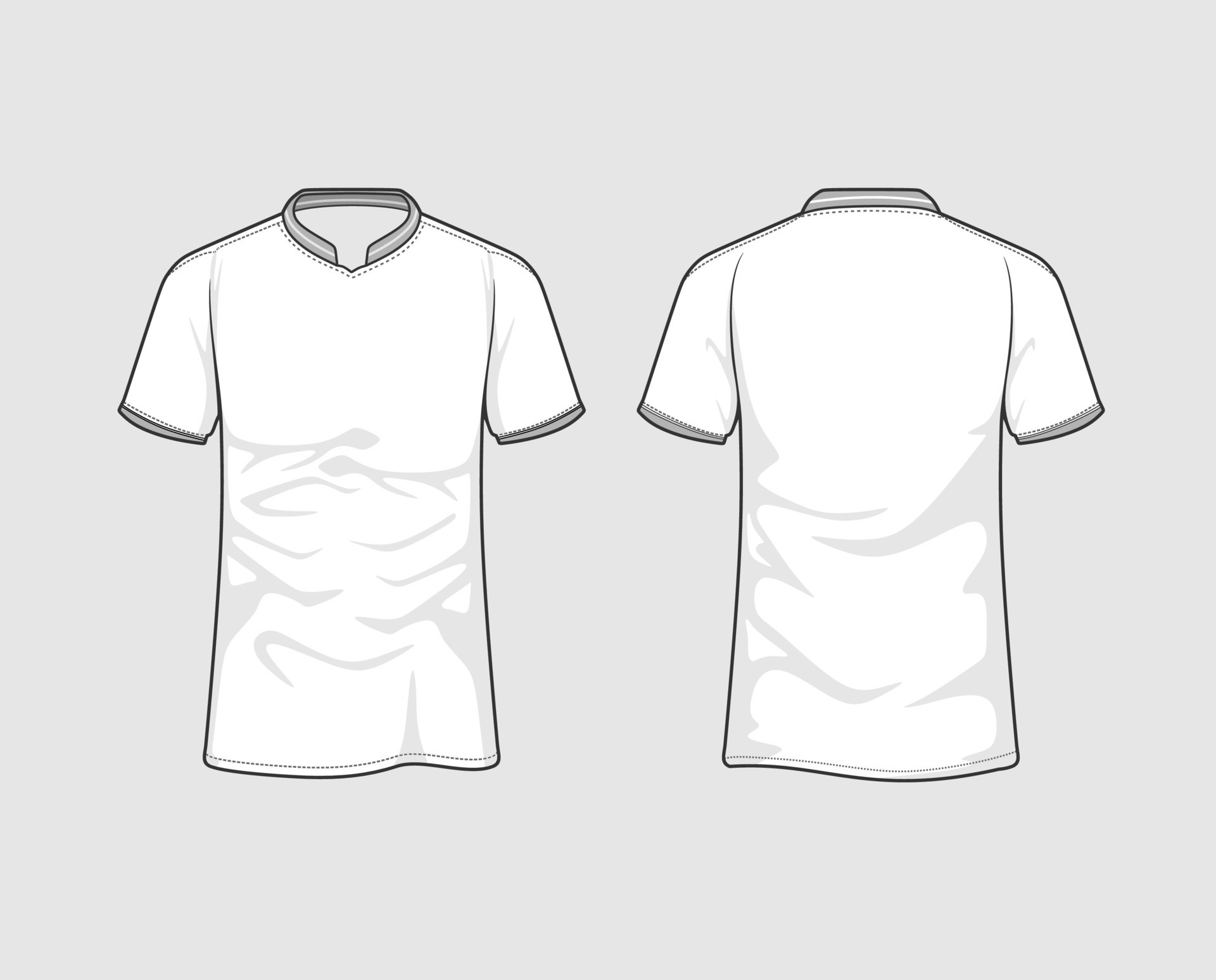 blank shirt sport design template vector .Soccer jersey mockup for blank shirt sport design template vector .Soccer jersey mockup for