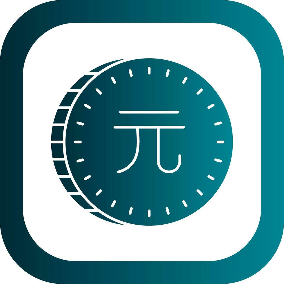 Renminbi Vector Icon Design