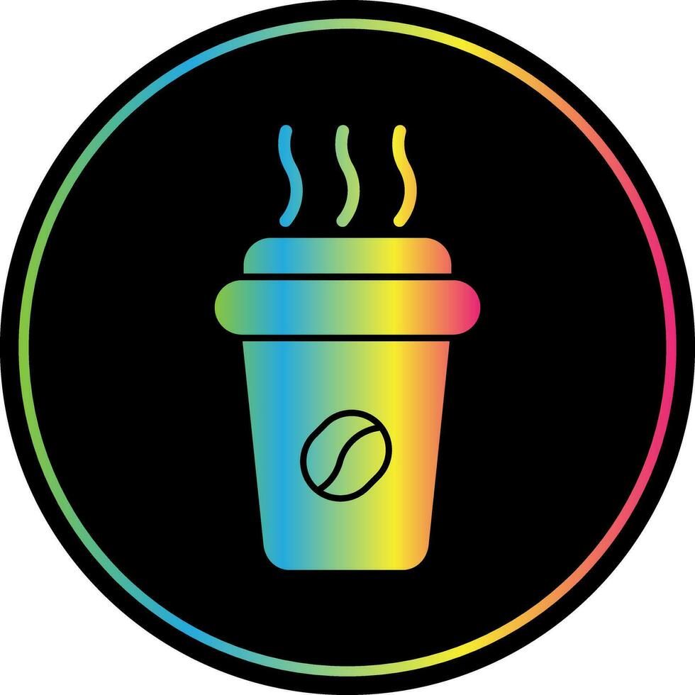 Coffee Cup Vector Icon Design