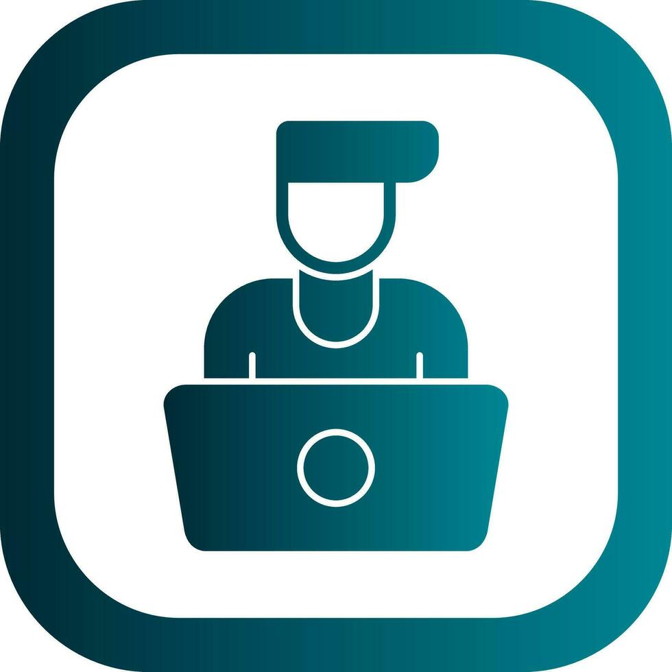 Content Creator Vector Icon Design