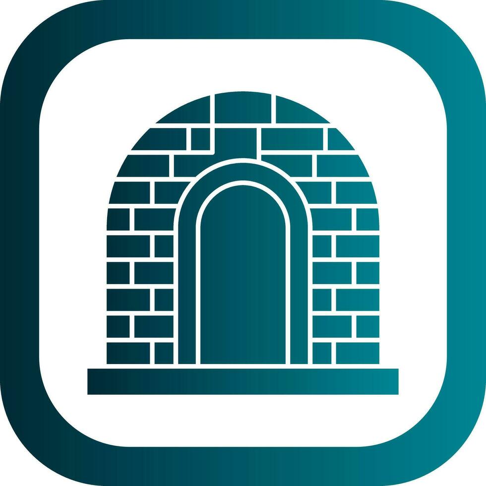 Igloo Vector Icon Design