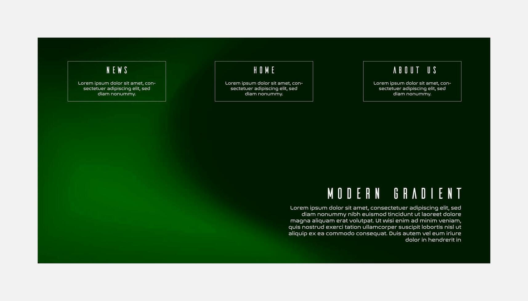 Abstract color gradient modern blurred background and film grain texture template with an elegant vector