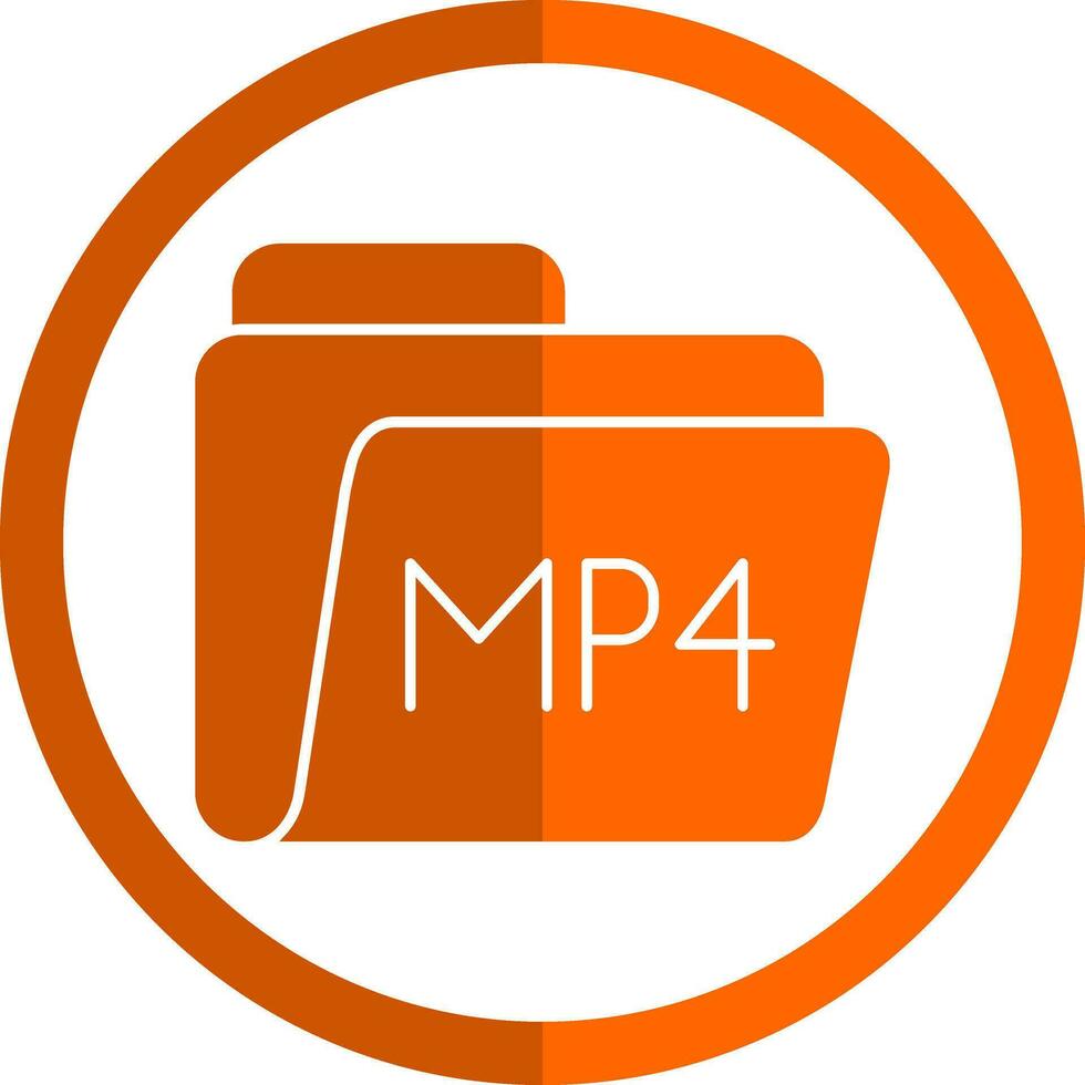 Mp4 Vector Icon Design