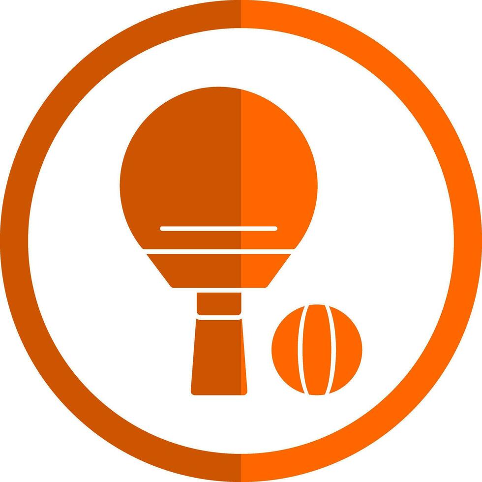 diseño de icono de vector de ping pong