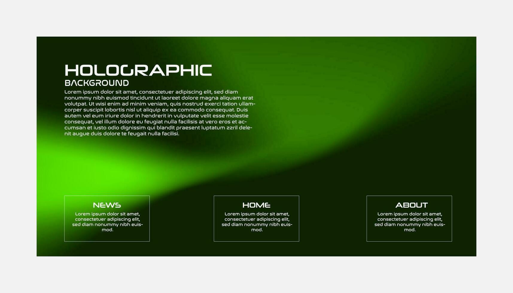 Abstract color gradient modern blurred background and film grain texture template with an elegant vector