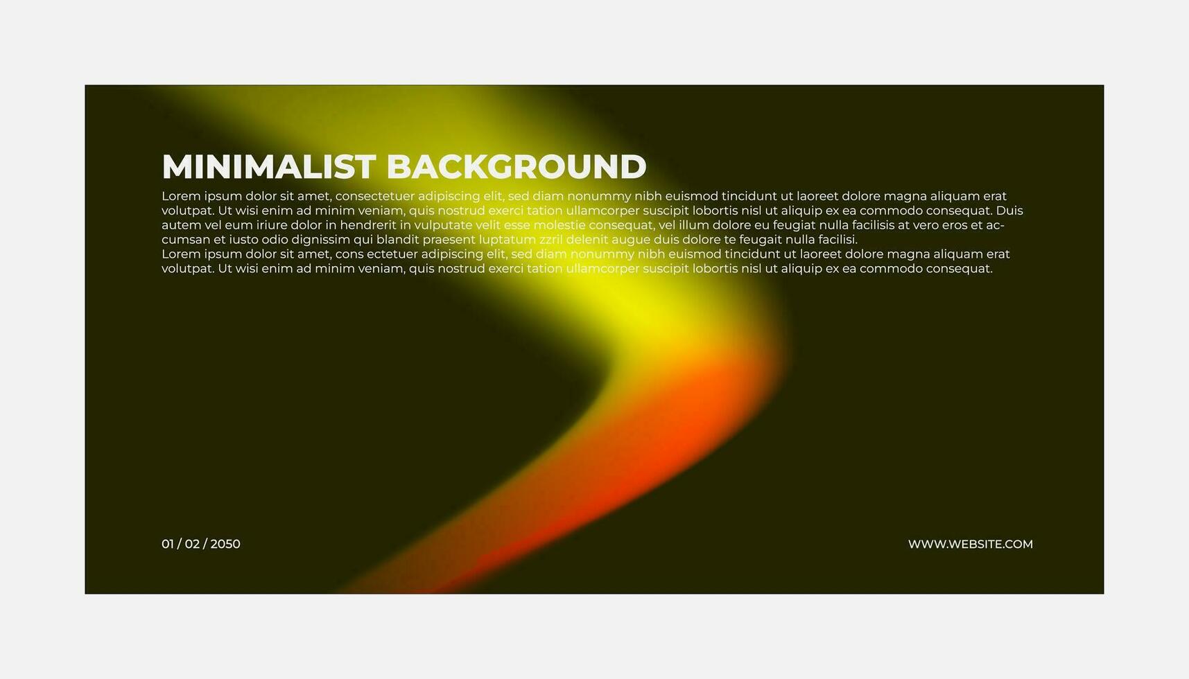 Abstract color gradient modern blurred background and film grain texture template with an elegant vector