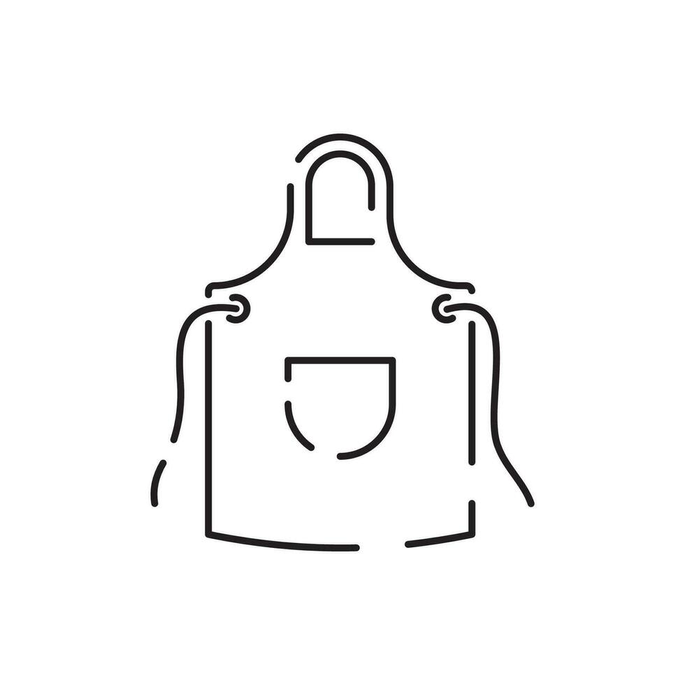 Blacksmith line icon. Flat line icon. Metal work sign. Outline sign for mobile concept and web design, store. vector