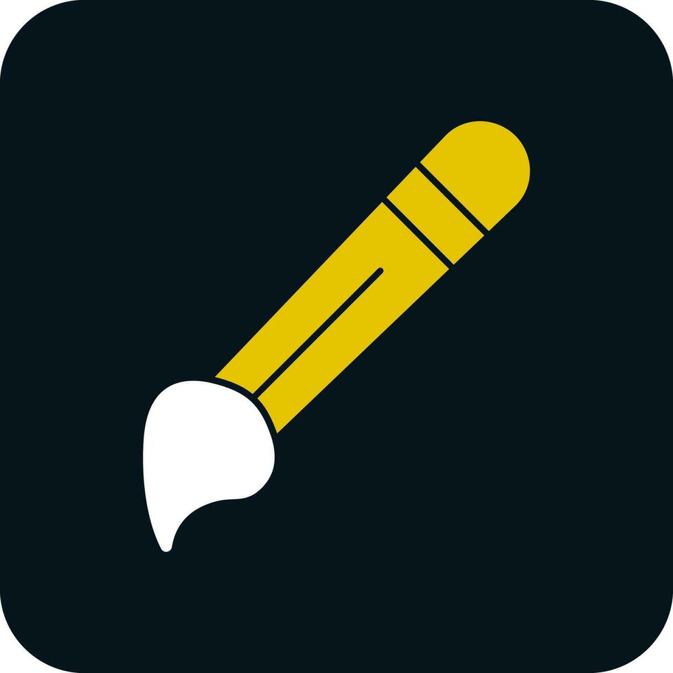 Paint Brush Vector Icon Design