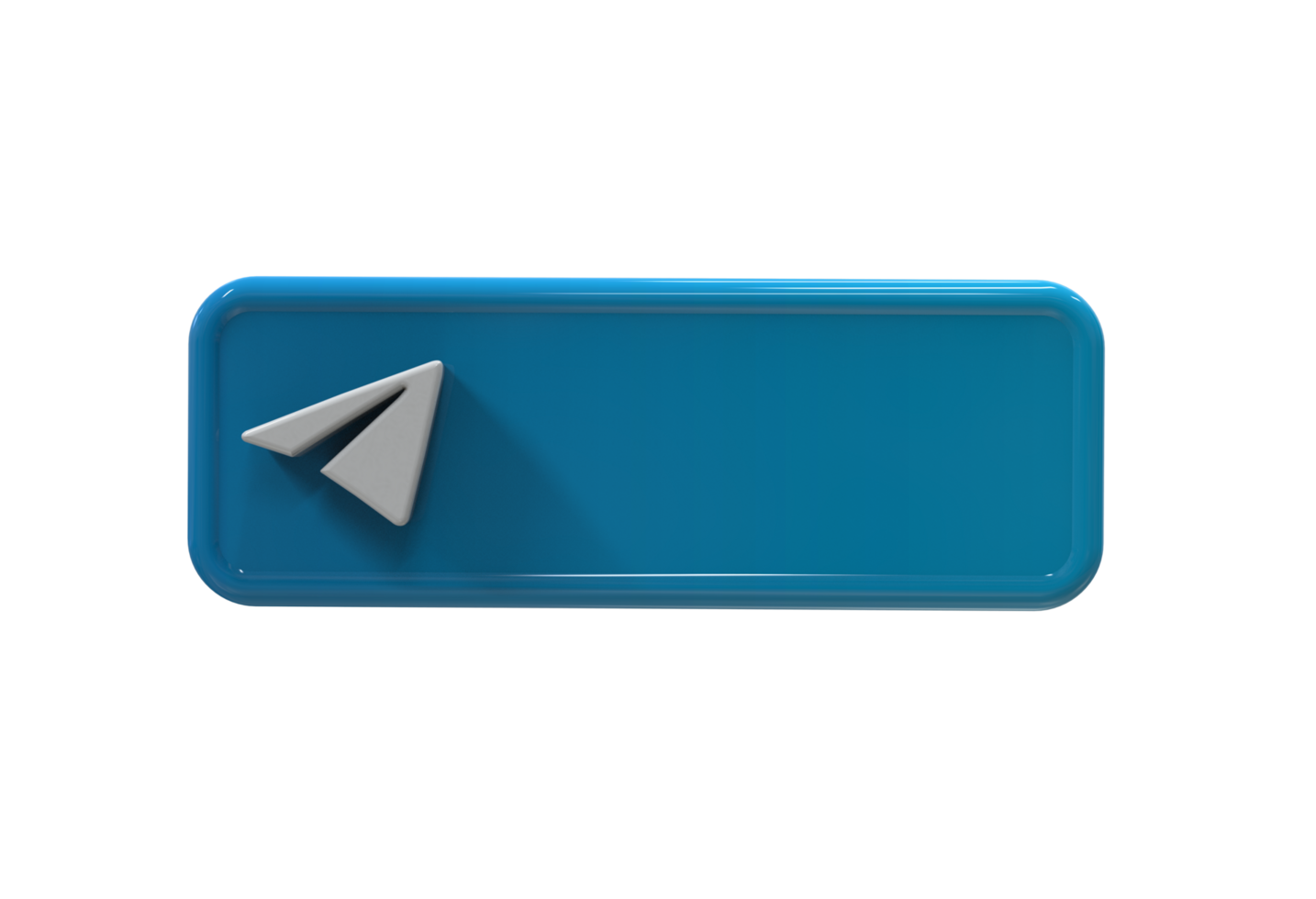 Social media icon logo lower third web banner 3d design render png