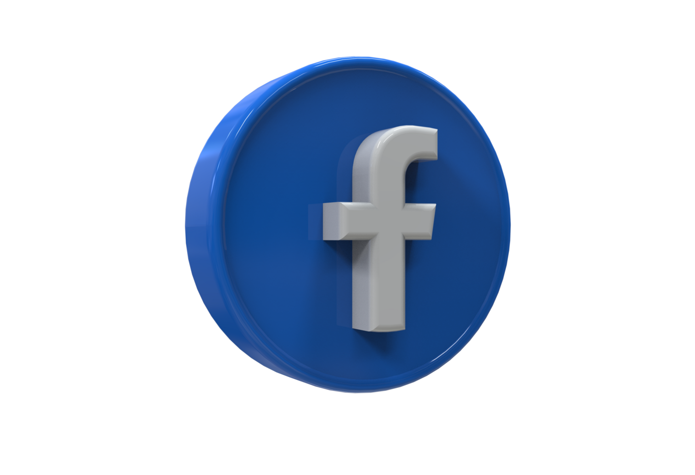 logo icono 3d social medios de comunicación en moderno png