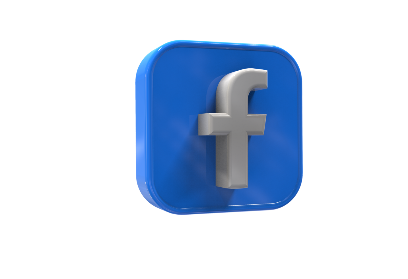 logo icon 3d social media in modern png