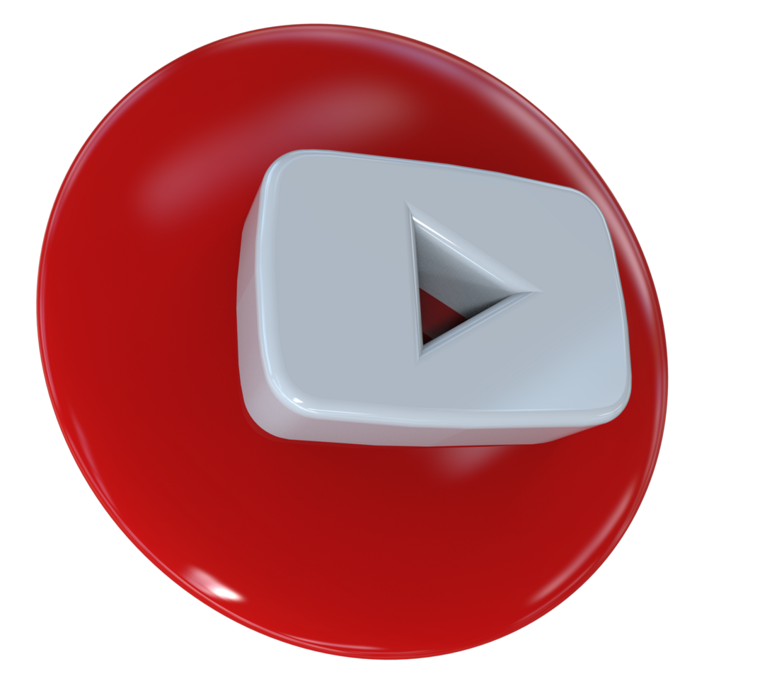 logo icon 3d social media in modern png