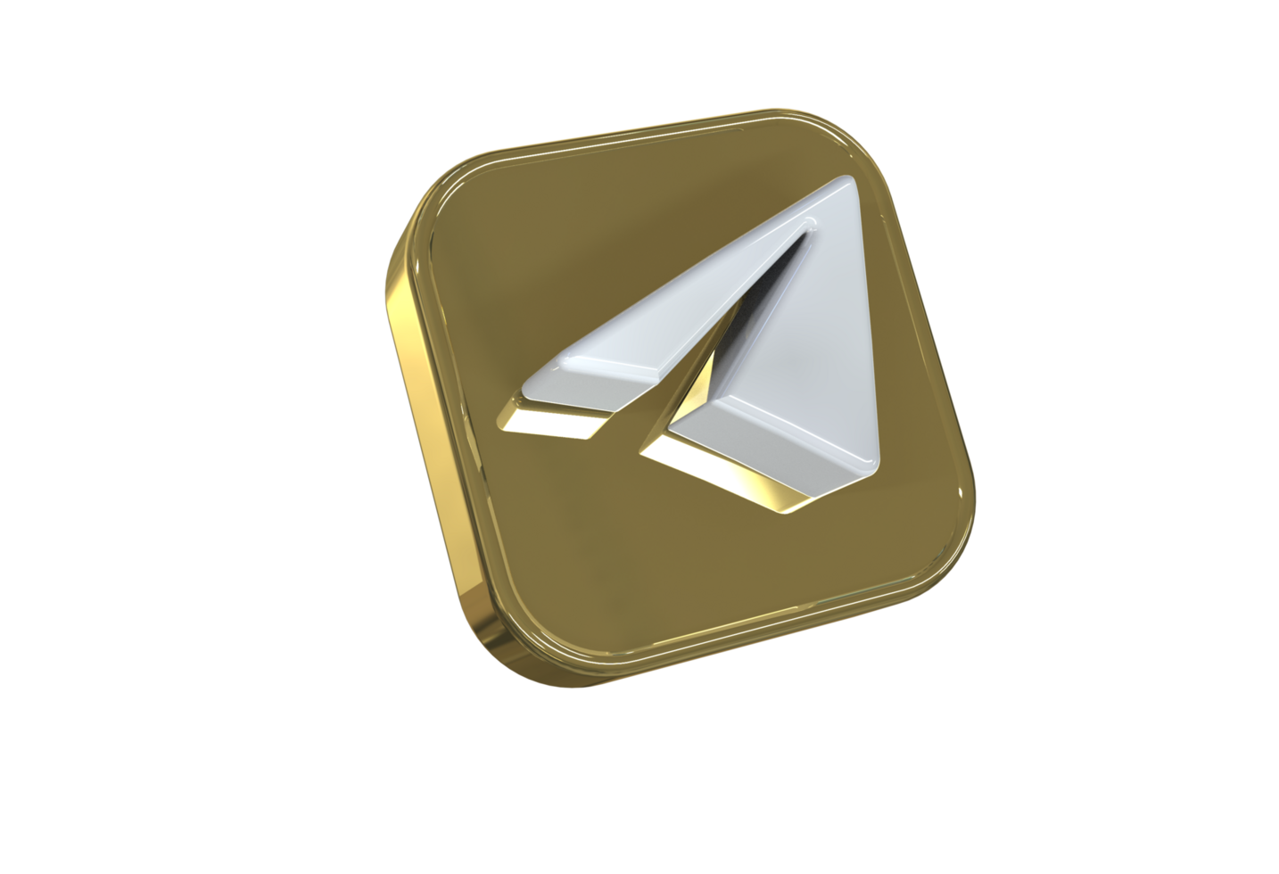 logo icon 3d social media in modern png