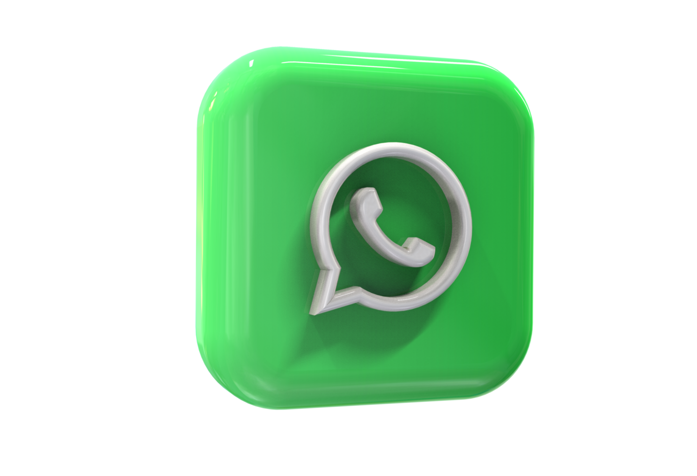 logo icon 3d social media in modern png