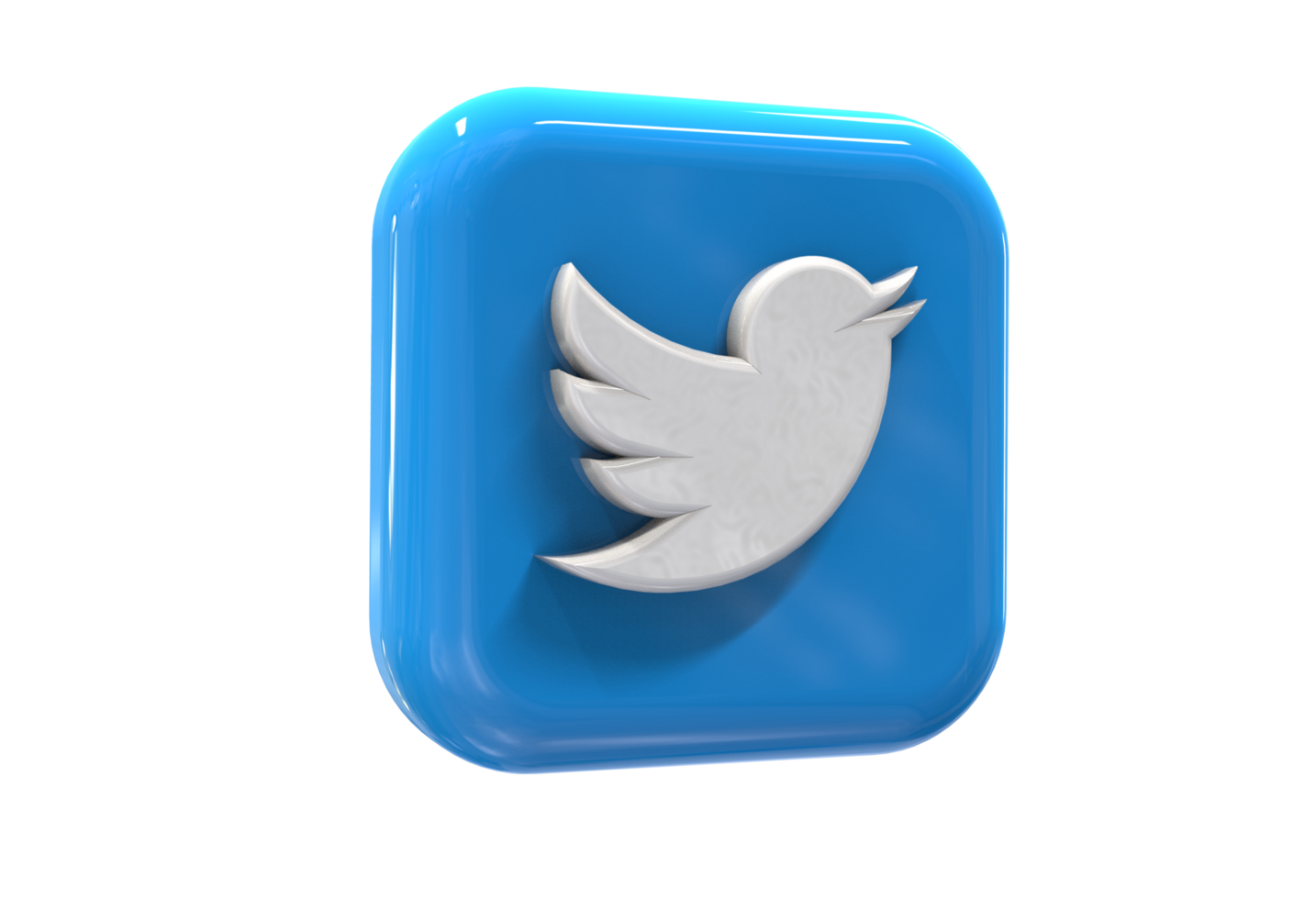 logo icon 3d social media in modern png