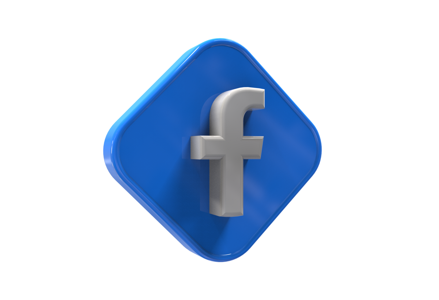 logo icon 3d social media in modern png