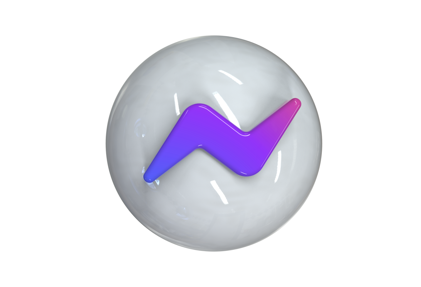 logo icon 3d social media in modern png