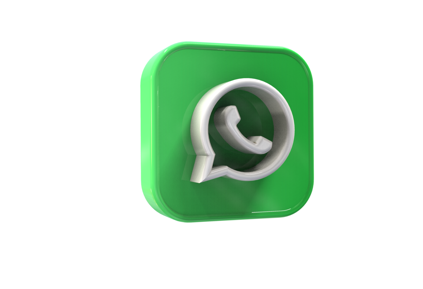 logo icon 3d social media in modern png
