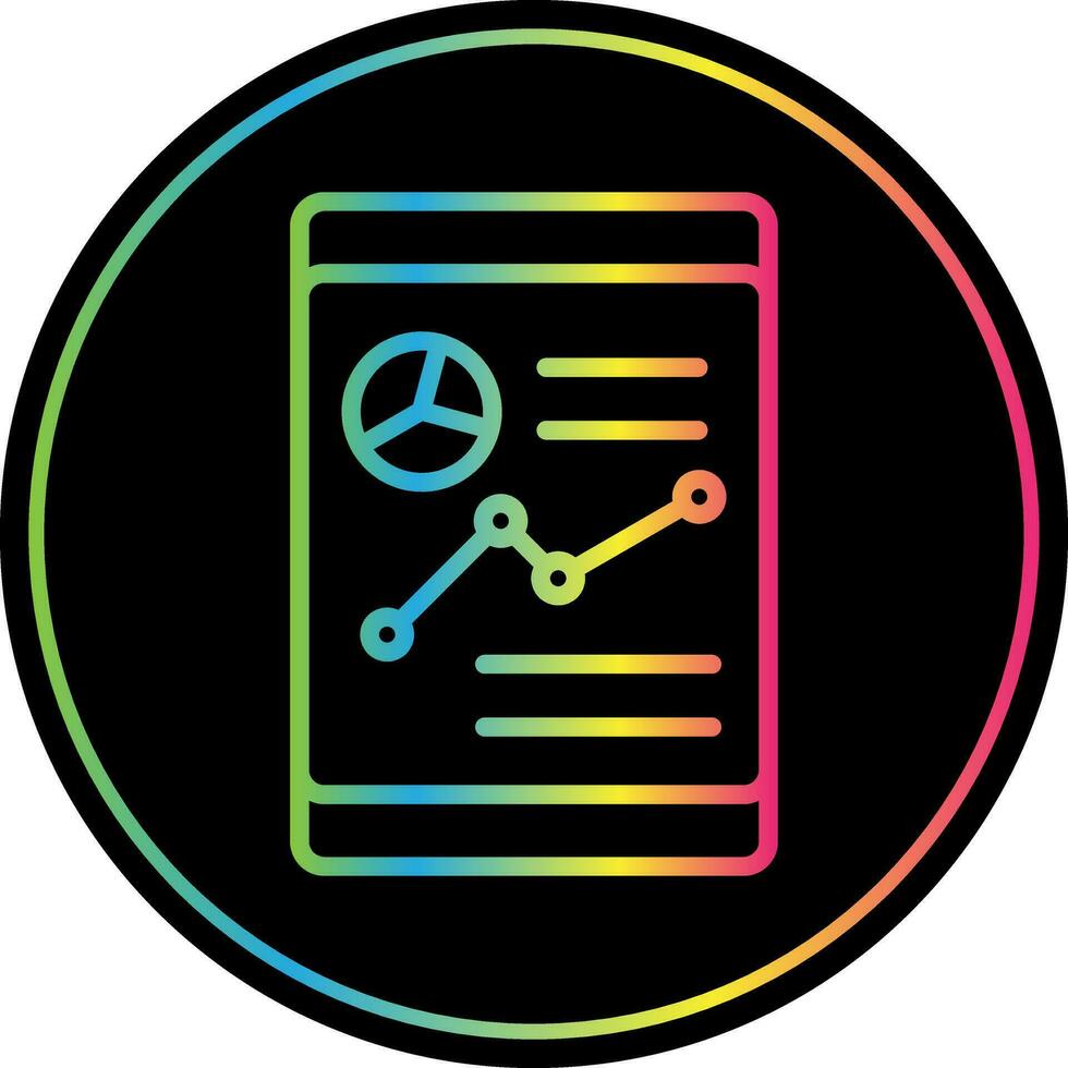 Analysis Vector Icon Design