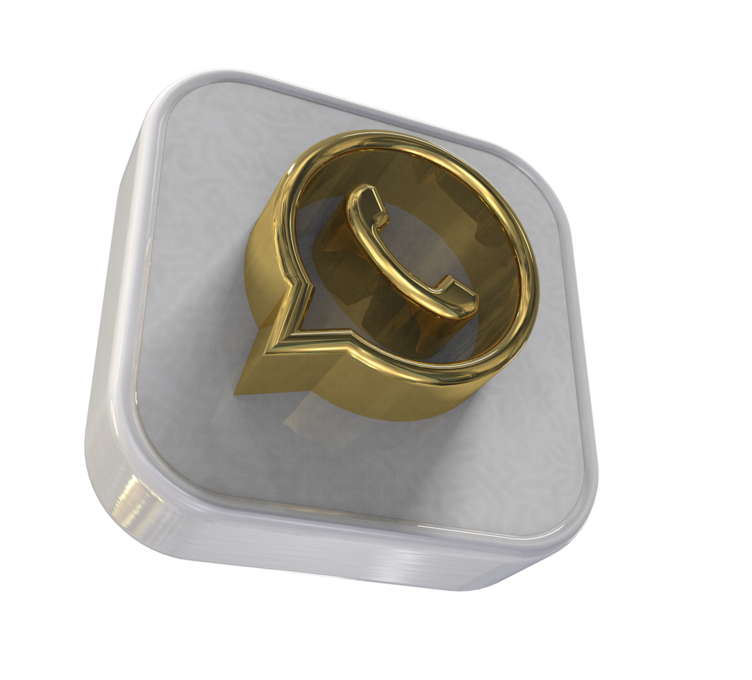 logo icon 3d social media in modern png