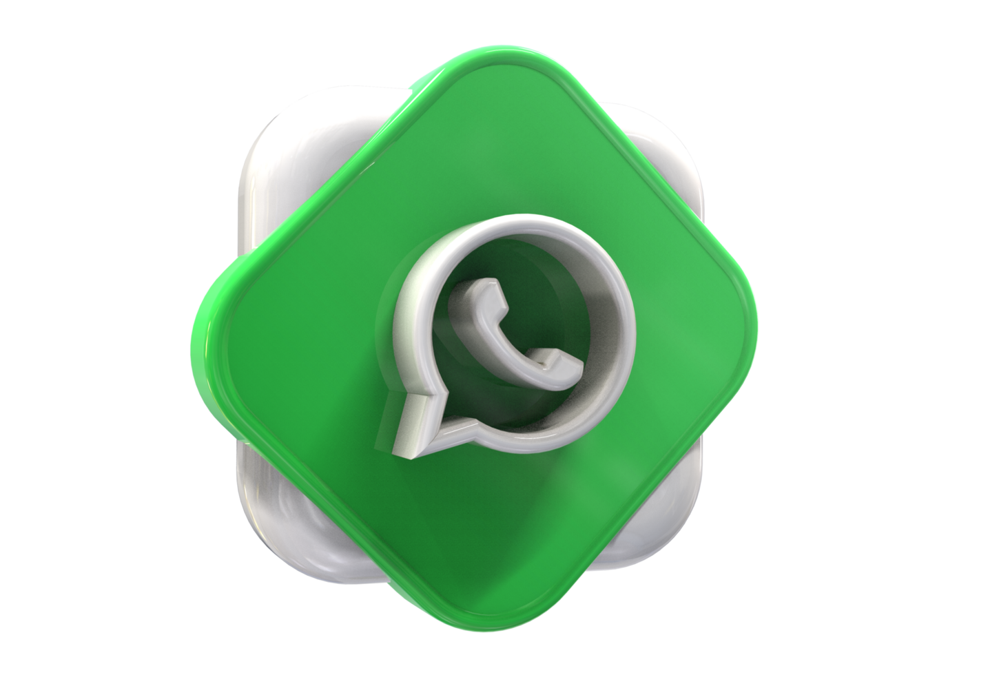 logo icon 3d social media in modern png