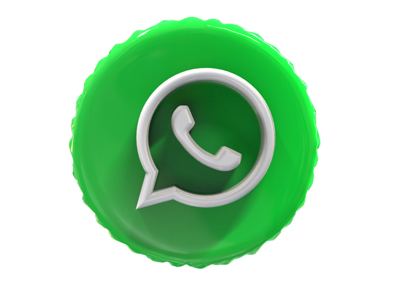 logo icon 3d social media in modern png
