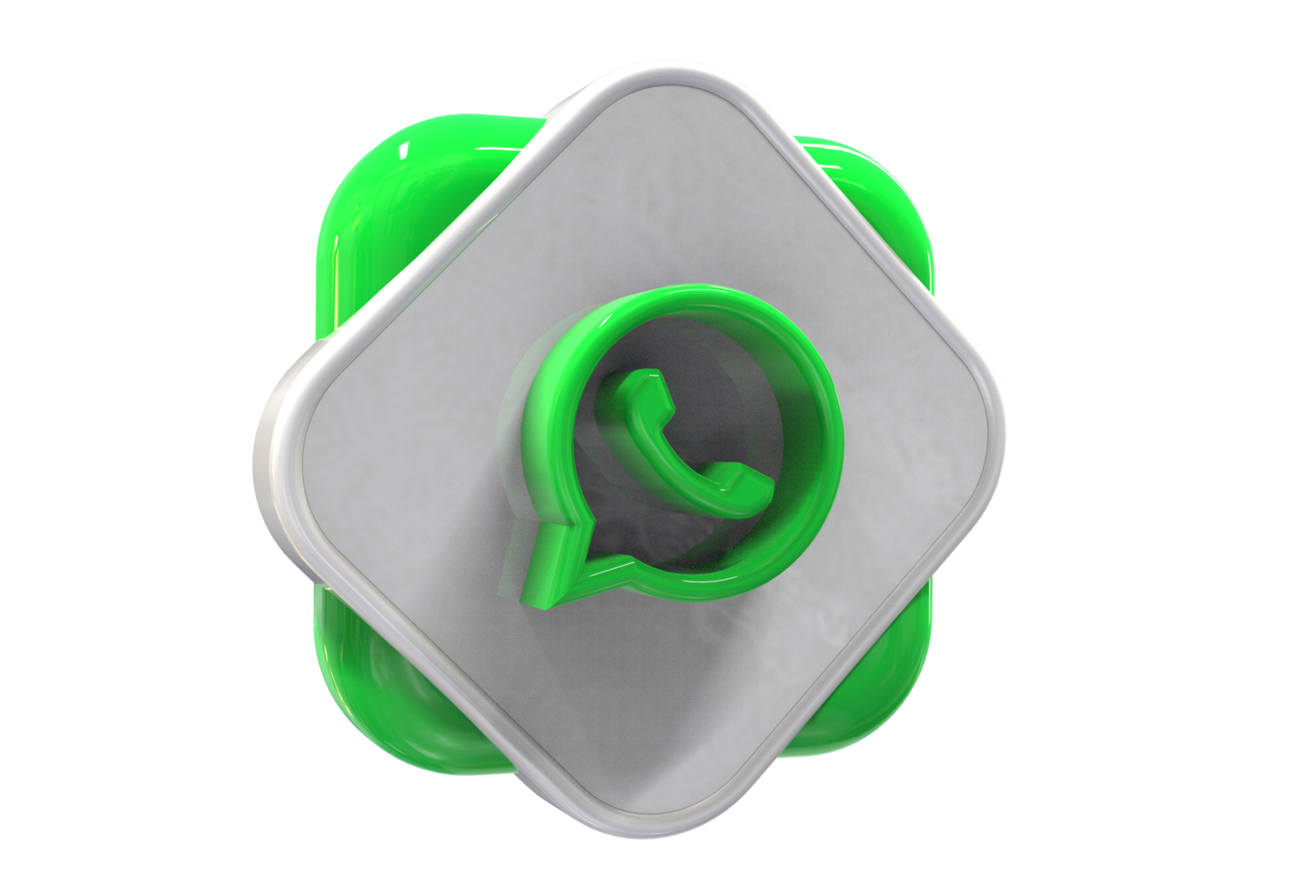 logo icon 3d social media in modern png