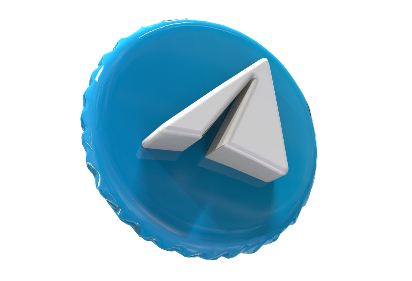 logo icon 3d social media in modern png