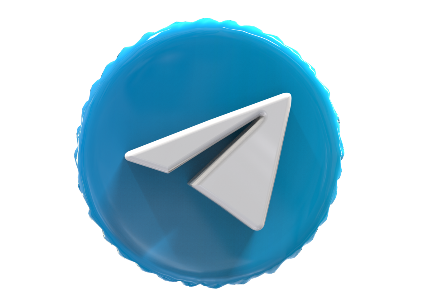 logo icon 3d social media in modern png