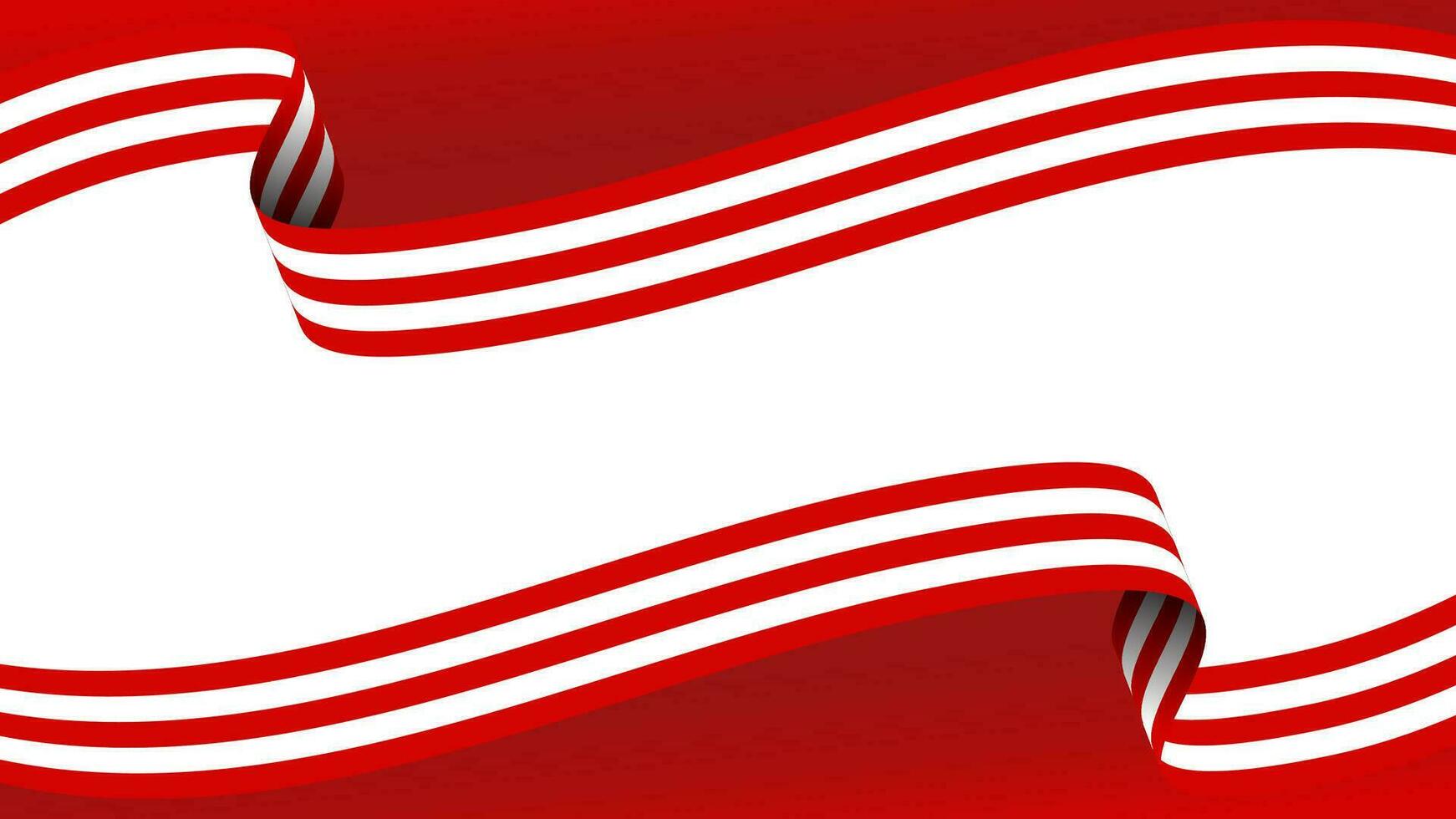 abstract waving flag background with copy space area vector