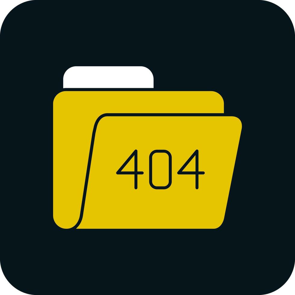 404 Error Vector Icon Design