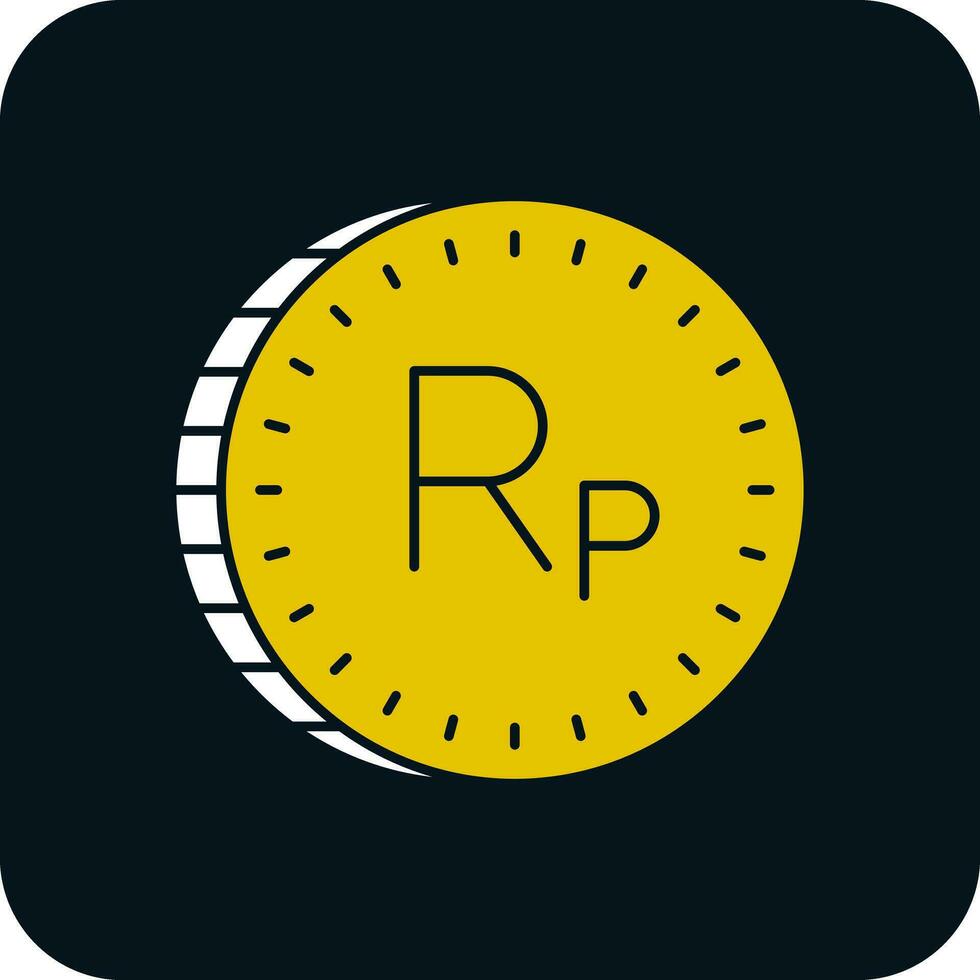 Indonesian Rupiah Vector Icon Design