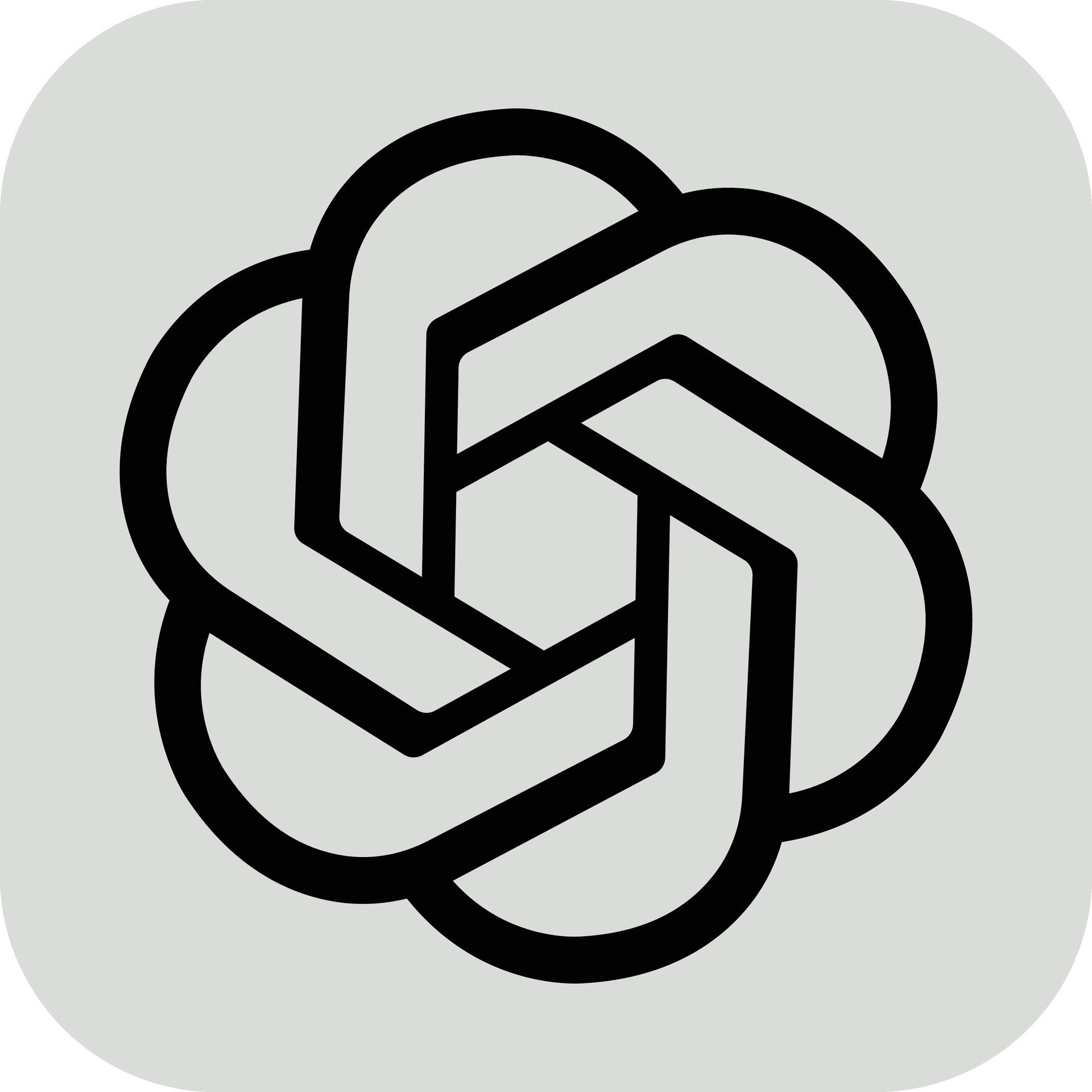 Open AI logotype, Chatgpt logo, AI chatbot, Chat GPT app. AI Artificial