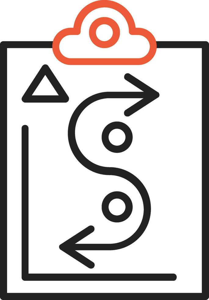 Strategic Plan Vector Icon