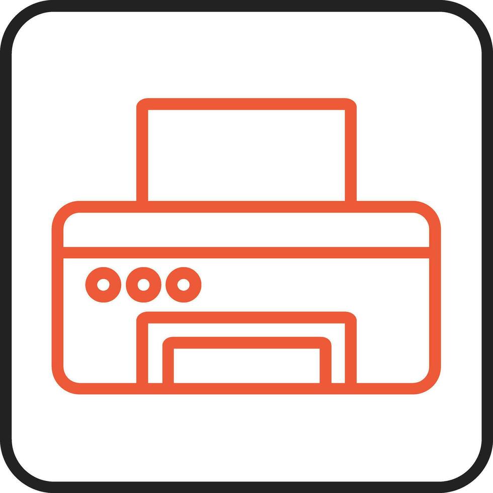 Print Vector Icon
