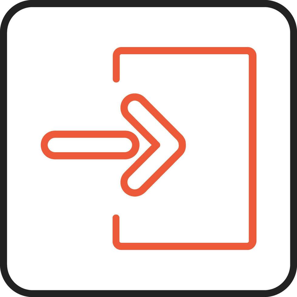 Log In Vector Icon