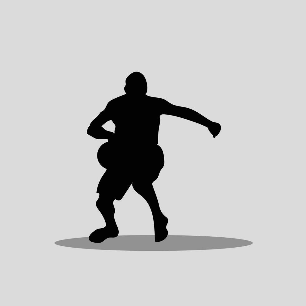 Basketball player vector