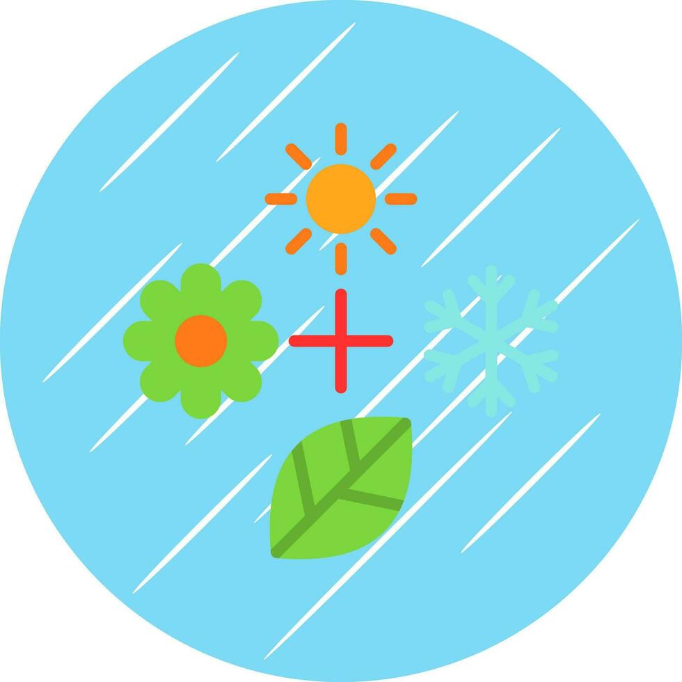 Seasons Vector Icon Design