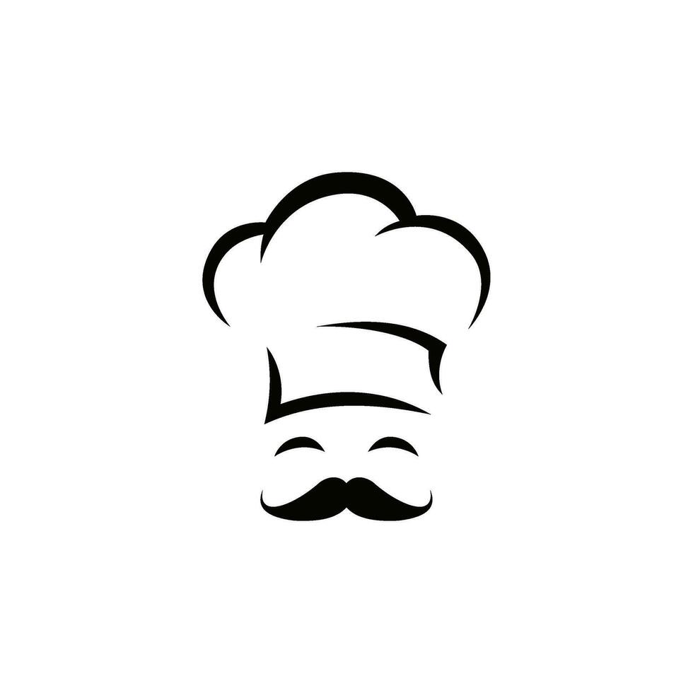 vector cocinero sombrero logo