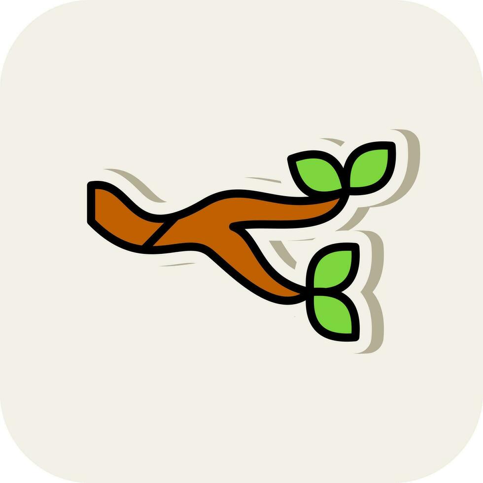 Branch Vector Icon Design