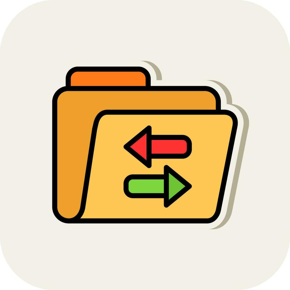 Exchange Vector Icon Design