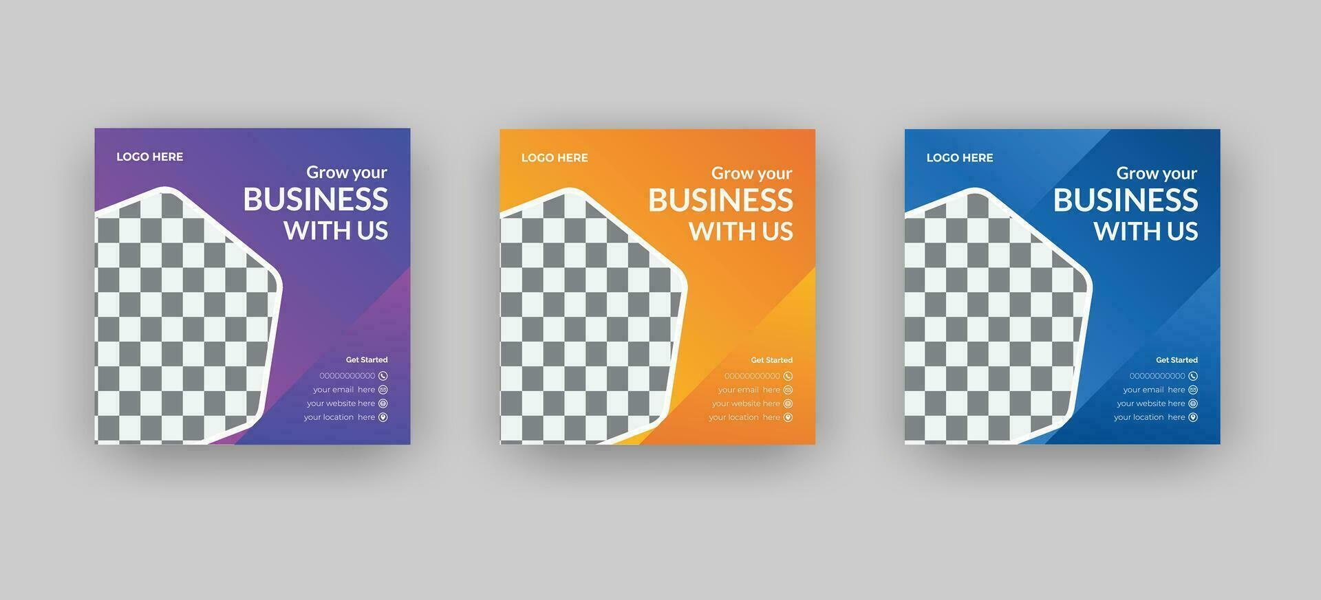 Special Socail media post design templet, Modern socail media post for Marketing Business Promotion. vector