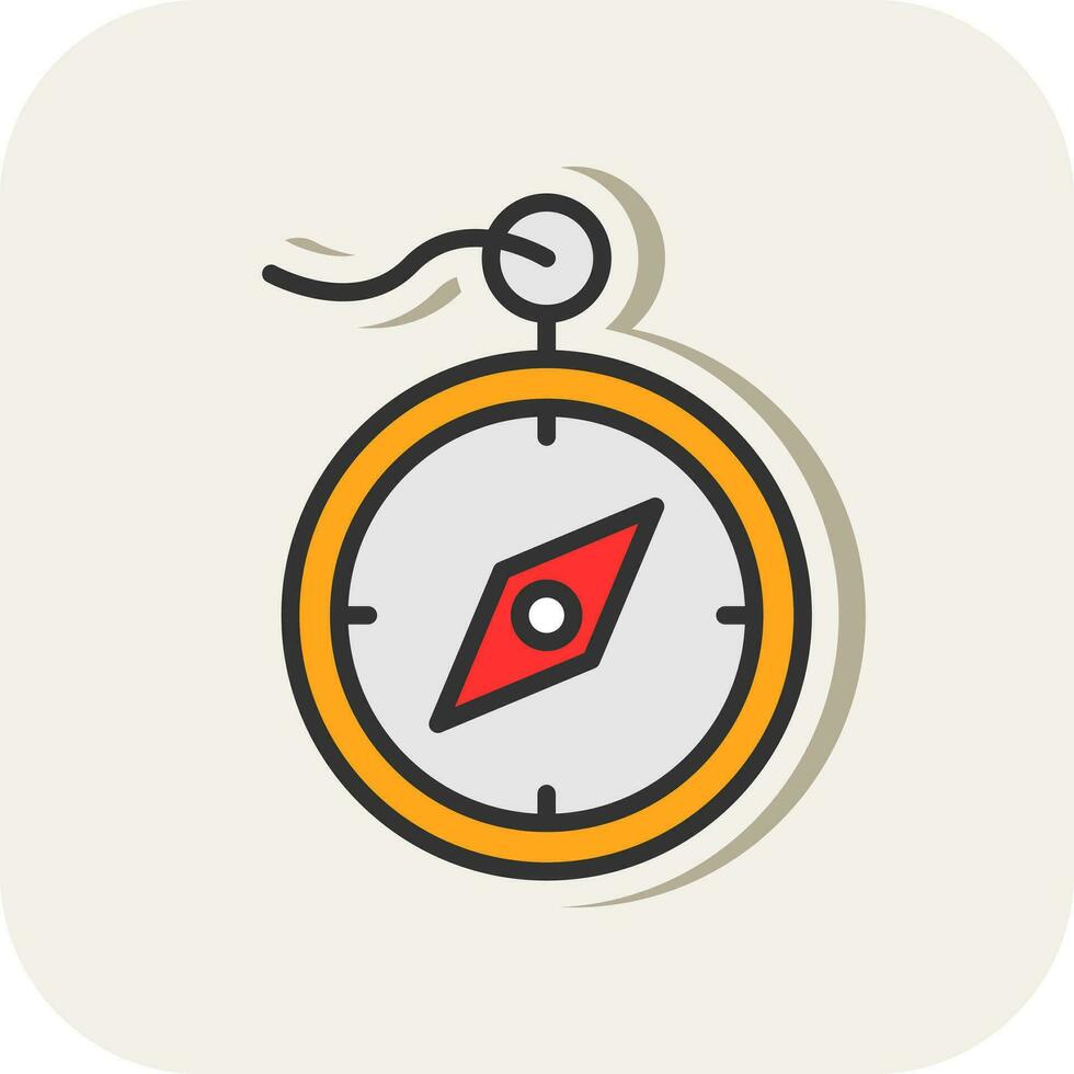 Compass Vector Icon Design